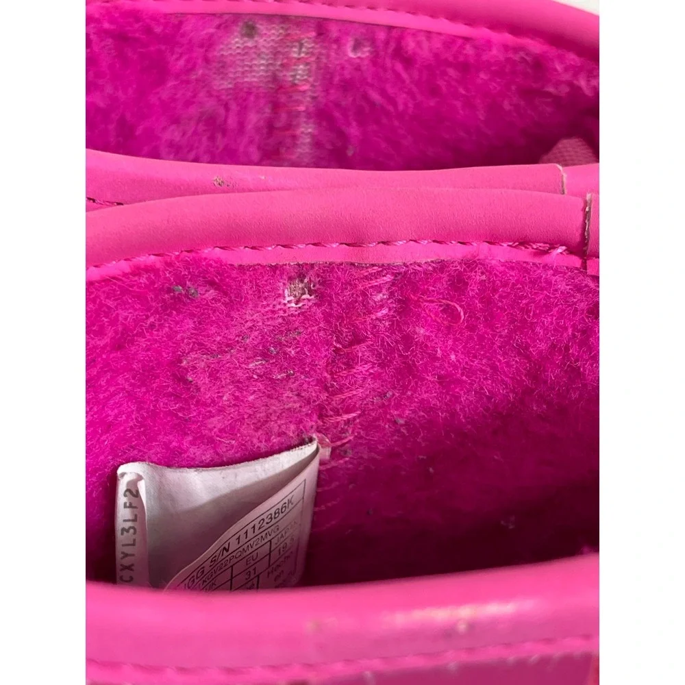 UGG Classic Clear 1112386K Mini Pink Waterproof Boots Pull On Kids Size 13 US